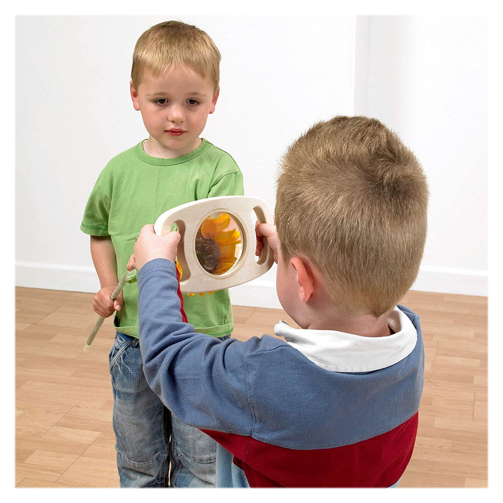 Lupa jumbo cu manere din lemn, TickiT