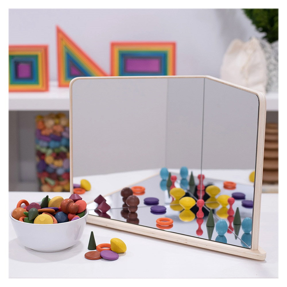 Oglinda cu reflexie in 4 directii, TickiT