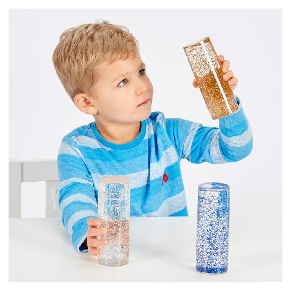 Tuburi senzoriale cu sclipici, TickiT