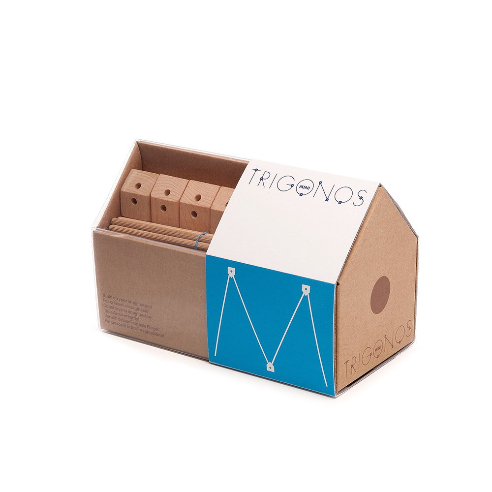 MINI Trigonos Start Plus, set de constructie, 85 piese