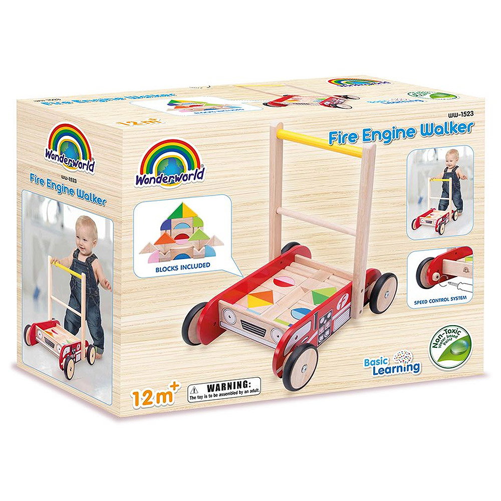 Antemergator, Masina de pompieri cu cuburi, Wonderworld