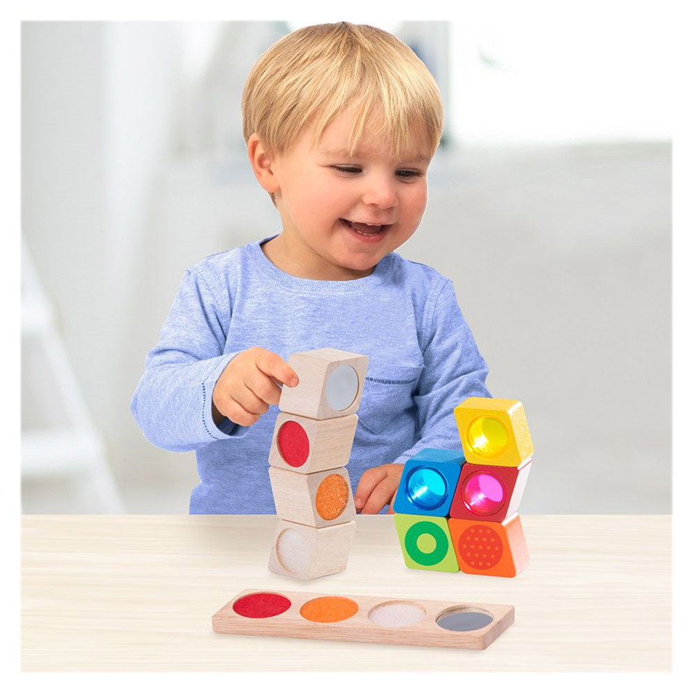 Cuburi senzoriale din lemn, Wonderworld