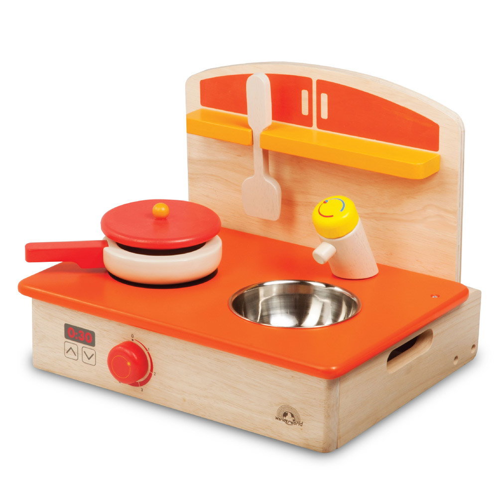 Aragaz din lemn cu accesorii, Wonderworld