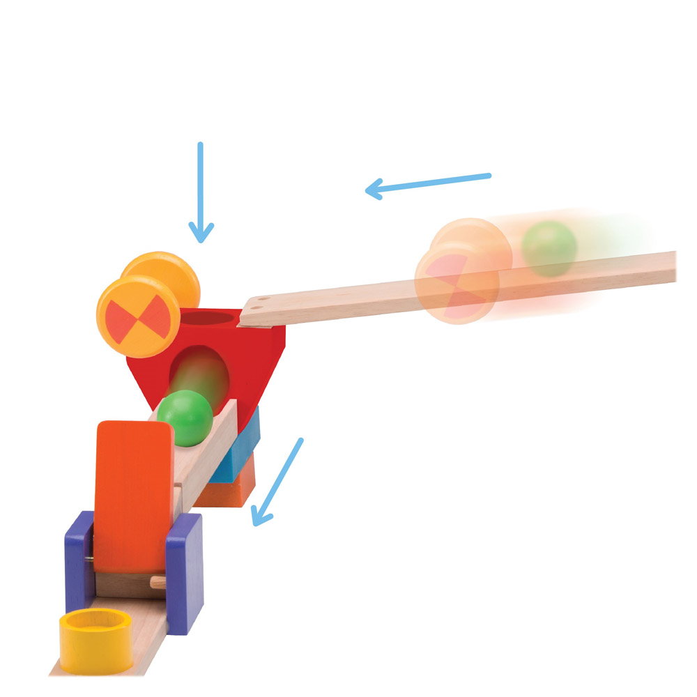 Traseu cu bile din lemn Wonder Bridge, Wonderworld