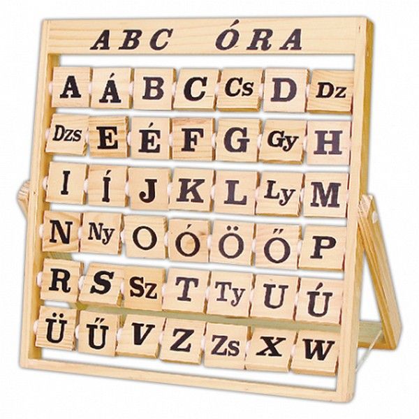 ABC óra, játszva tanuljuk a betűket