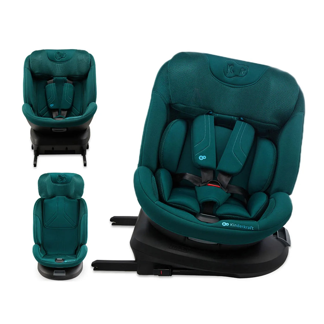 Scaun auto kinderkraft xpedition 3 i-size 40-150 cm, green