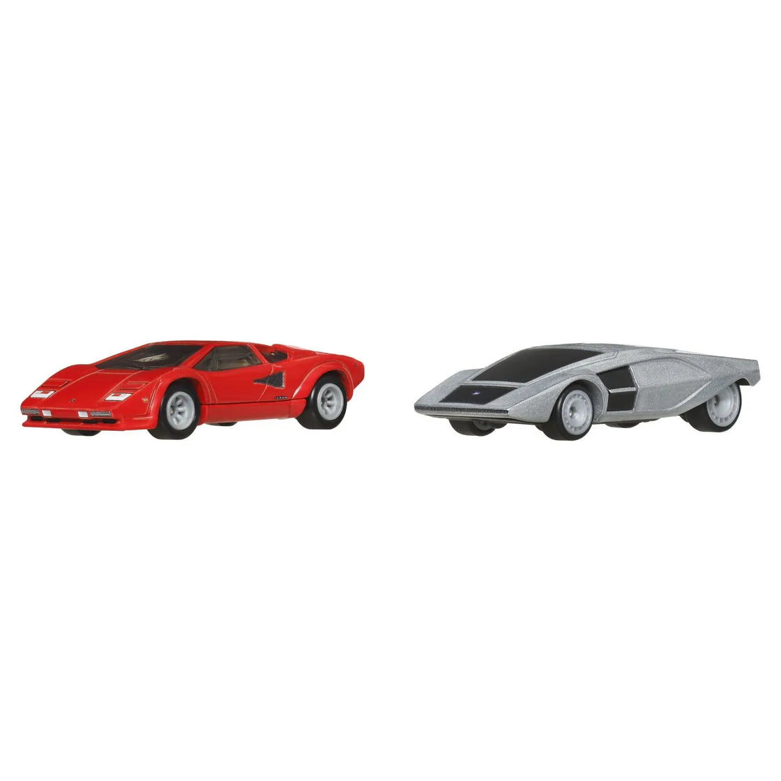 Hot wheels premium set 2 masinute metalice lamborghini countach lp5000 qv si lancia stratos zero scara 1:64