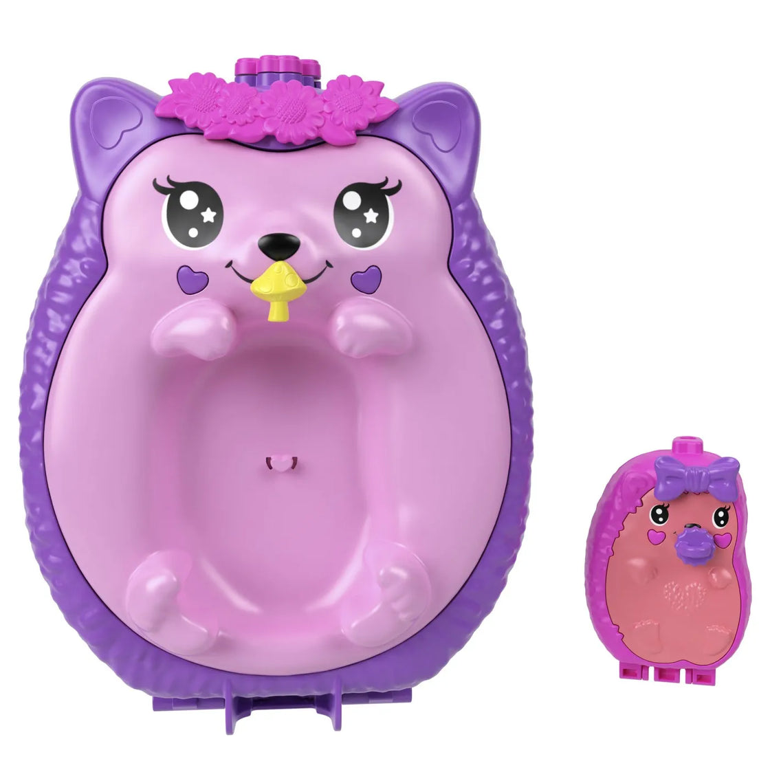 Polly pocket set gentuta ariciul mama si puiul