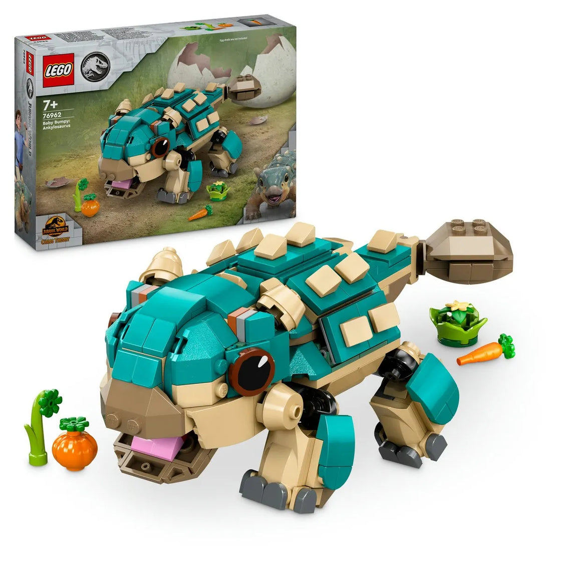 Lego jurassic world bebelusa bumpy ankylosaurus 76962