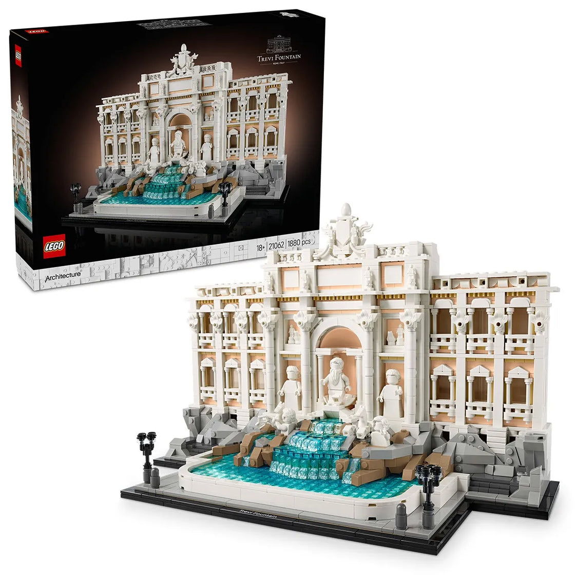 Lego architecture fantana trevi 21062