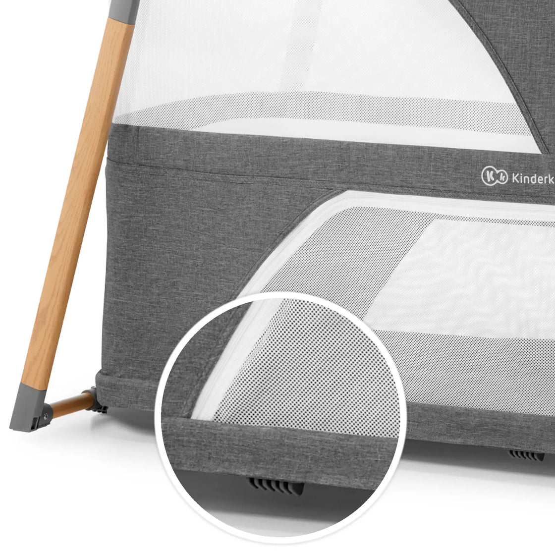 Patut travel kinderkraft sofi, 4 in 1, grey