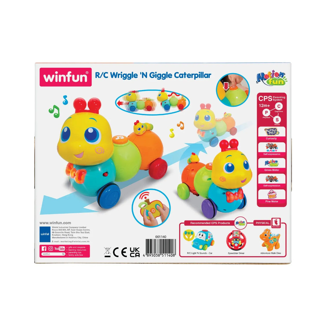 Winfun jucarie omida cu telecomanda