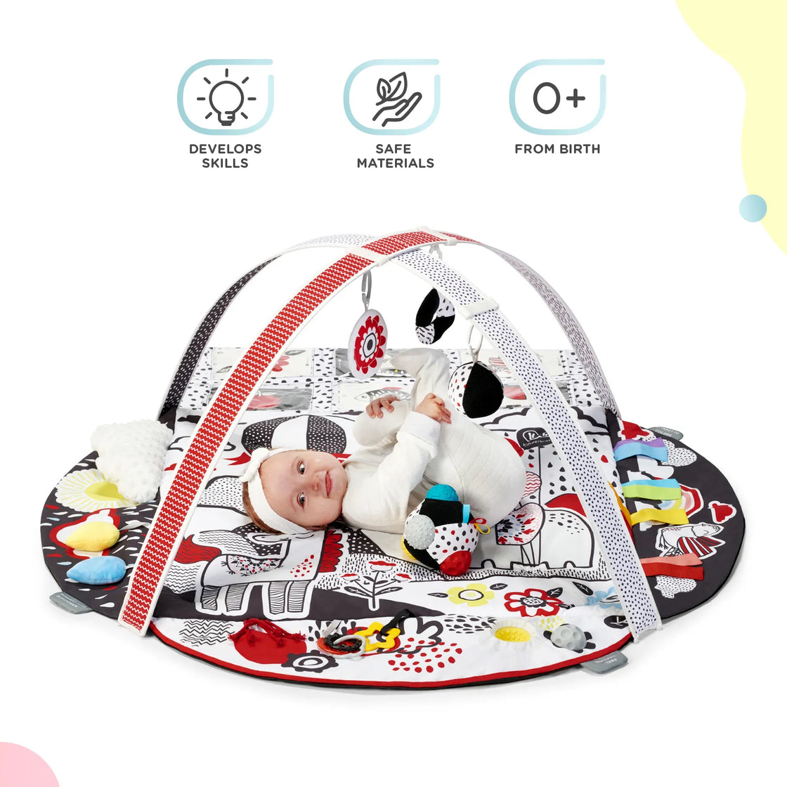 Saltea de joaca educationala kinderkraft 4smart