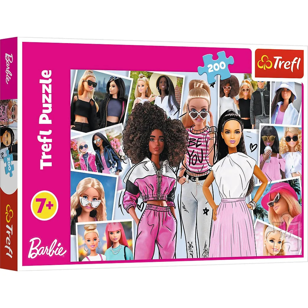 Puzzle trefl 200 barbie in lumea lui barbie