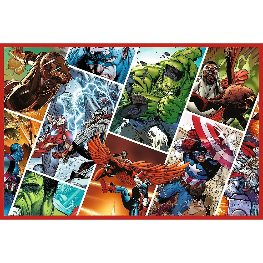 Puzzle trefl 2x200 marvel avengers aparatorii lumii