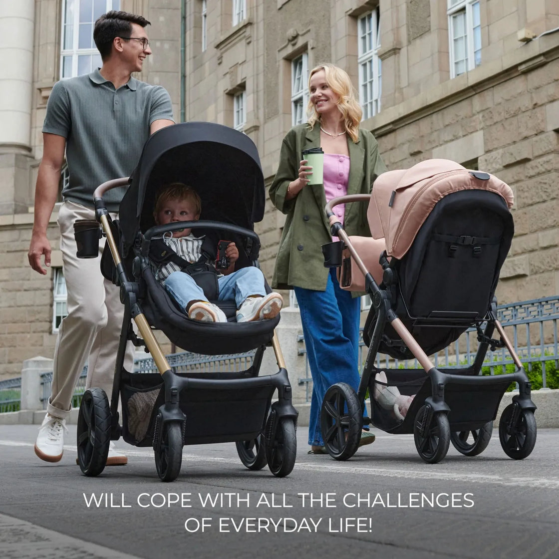 Carucior multifunctional kinderkraft moov 2 eva 4in1 moon grey