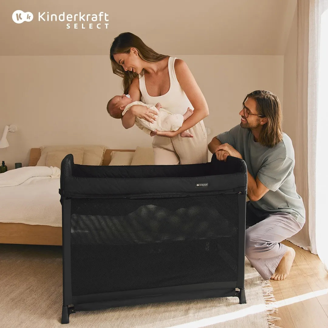 Patut de calatorie kinderkraft moon dream, black