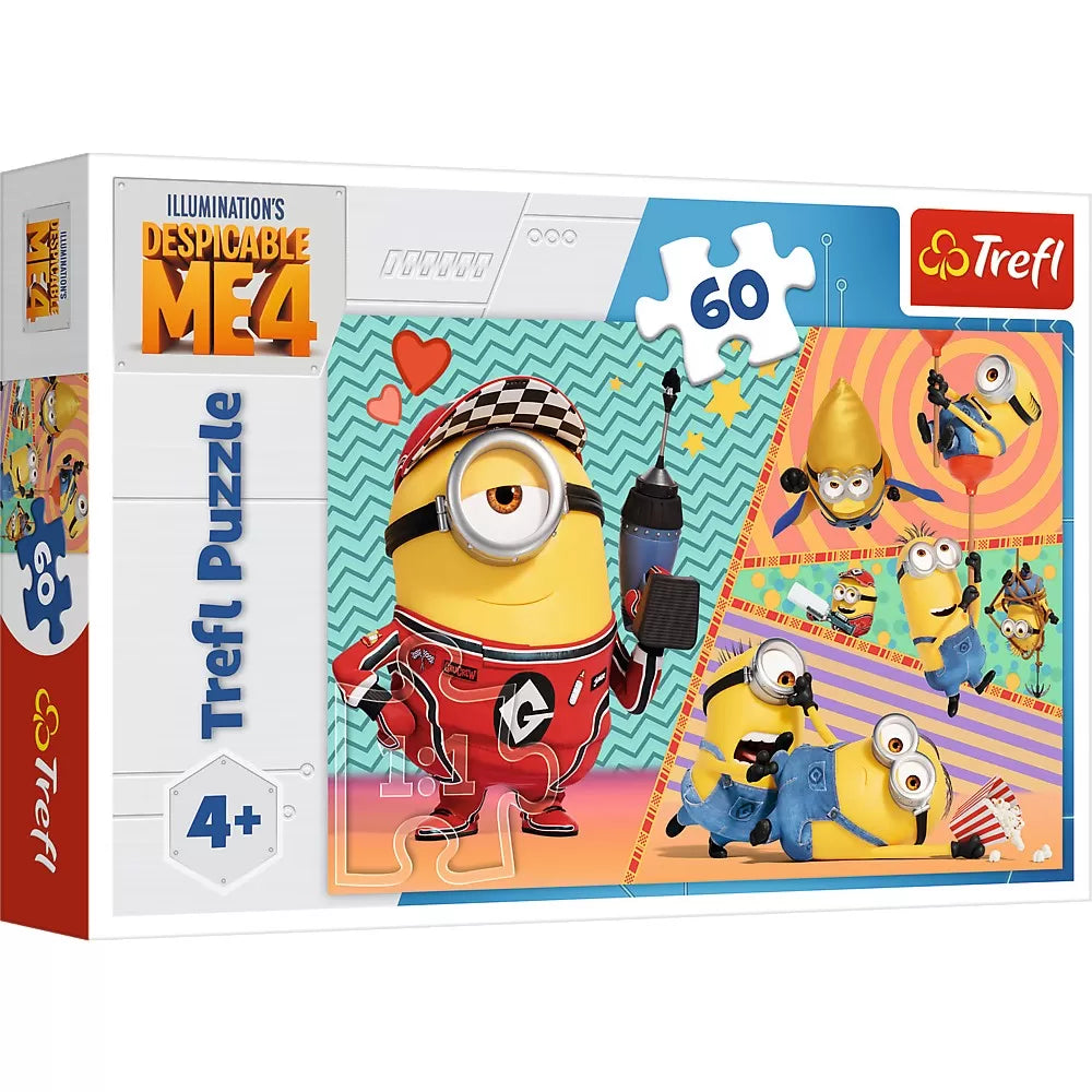 Puzzle trefl 60 despicable me 4 minionii fericiti