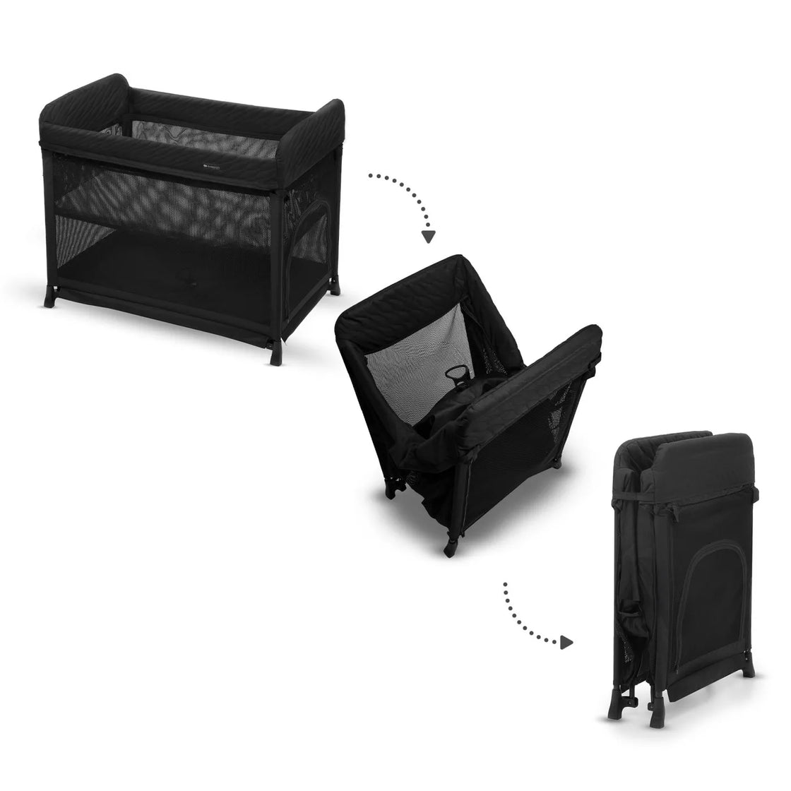 Patut de calatorie kinderkraft moon dream, black