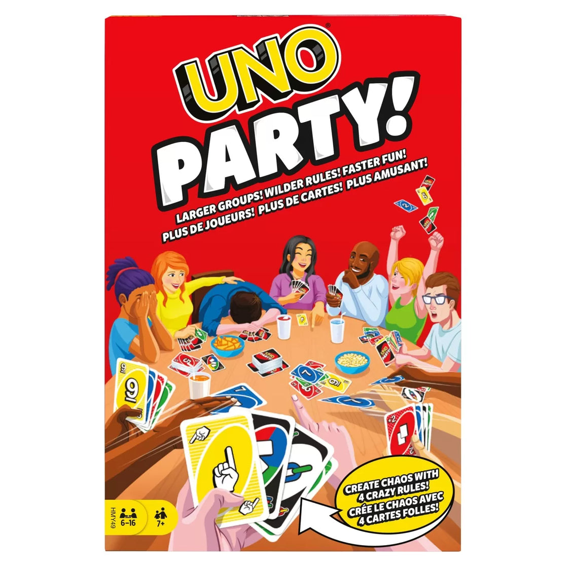 Carti de joc uno party