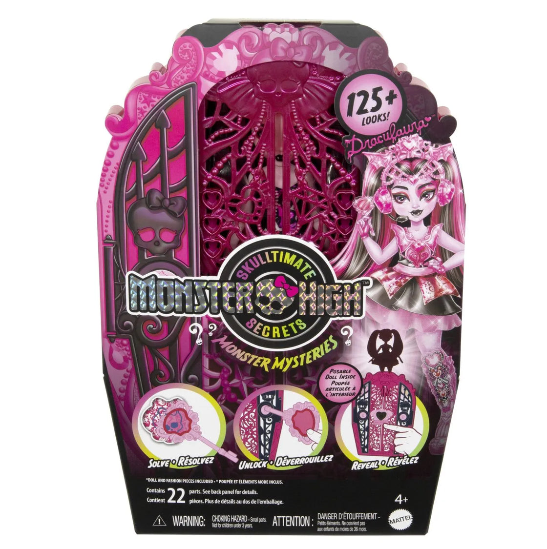 Monster high skulltimate secrets papusa draculaura
