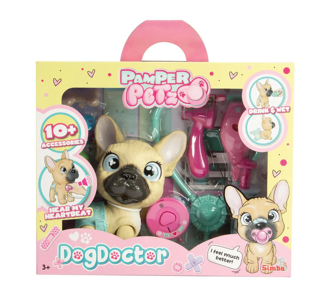 Pamper petz catelus la doctor