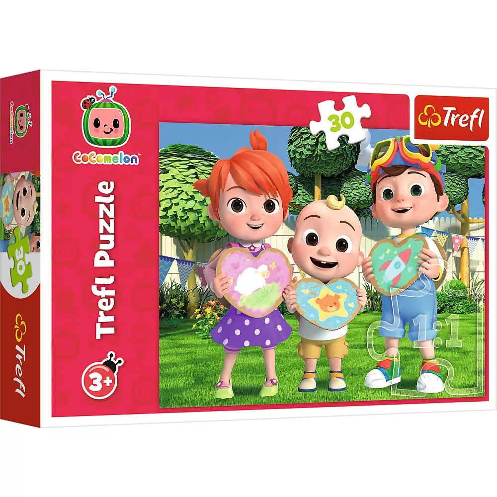 Puzzle trefl 30 cocomelon sa ne jucam impreuna