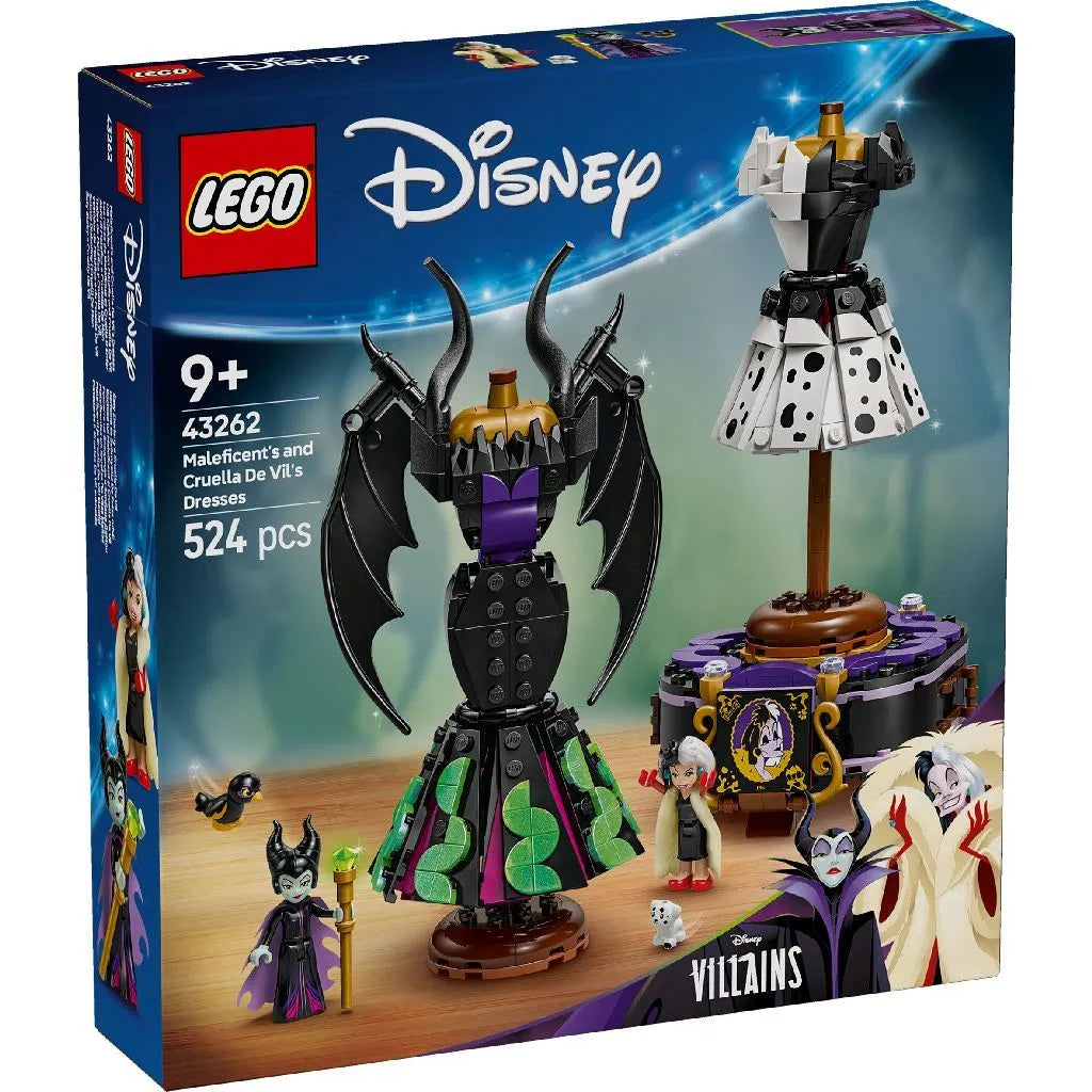 Lego disney rochiile lui maleficent si cruella de vil 43262