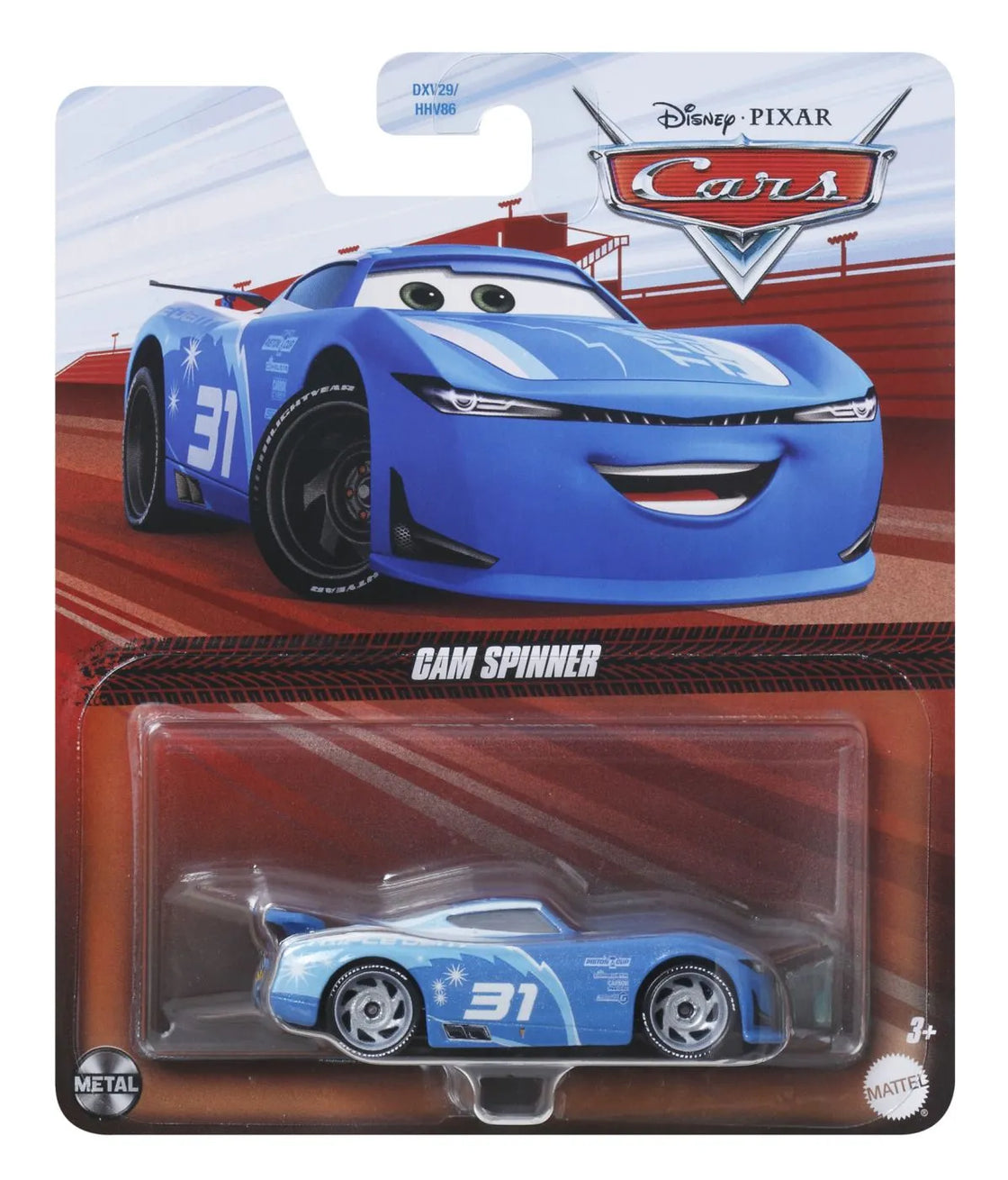 Masinuta metalica cars3 personajul cam spinner