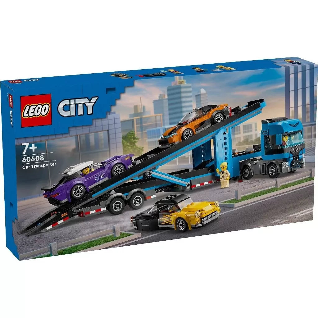 Lego city camion transportor de masini sport 60408