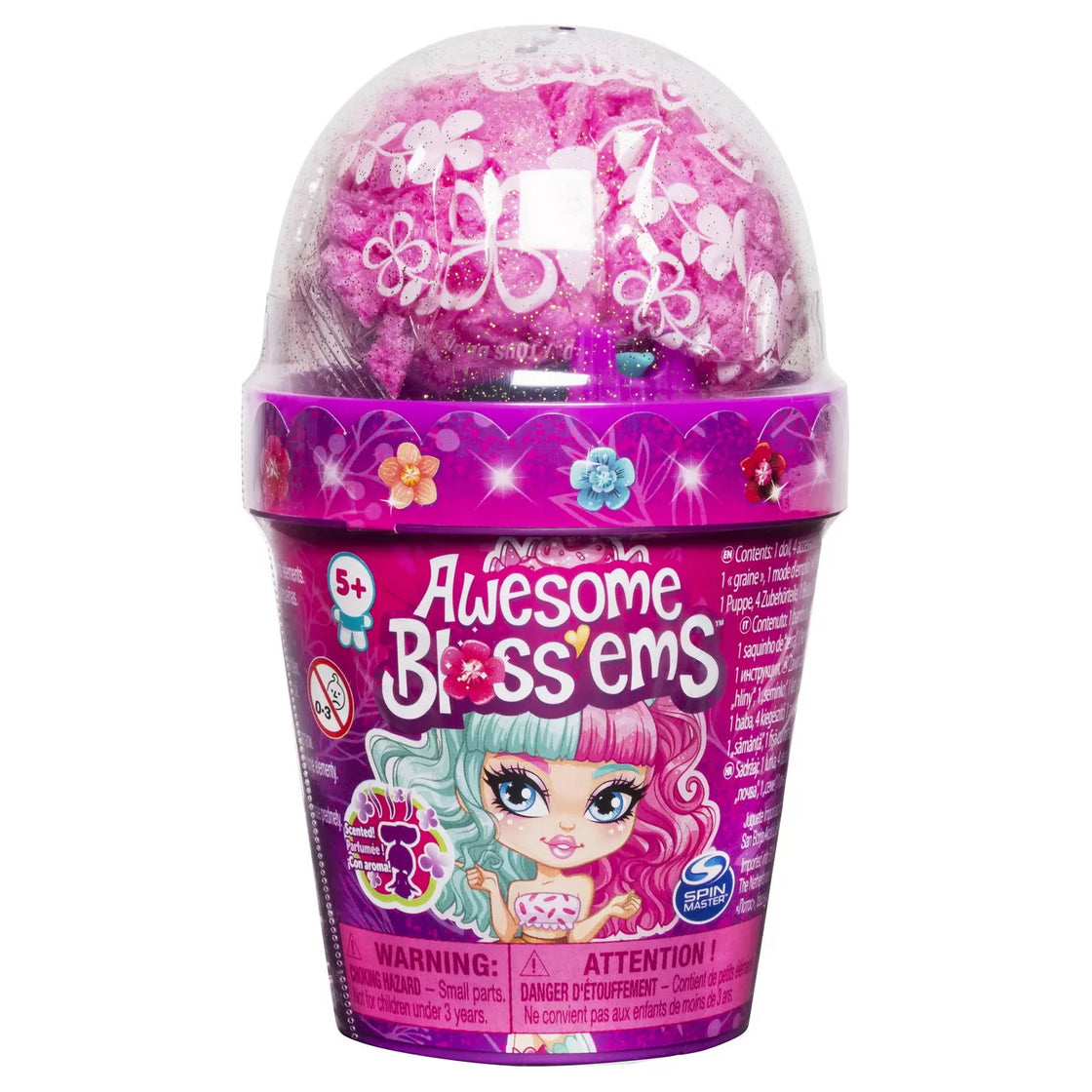 Papusi florale awesame blossems care cresc din ghiveci