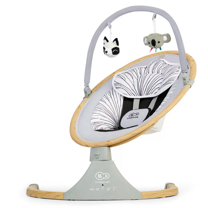 Leagan electric 2 in 1 kinderkraft lumi, grey