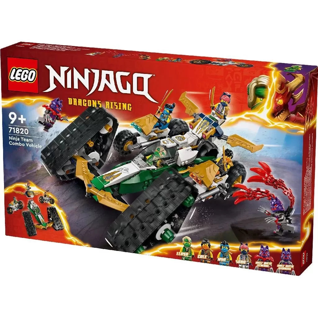 Lego ninjago vehicul combinat al echipei ninja 71820
