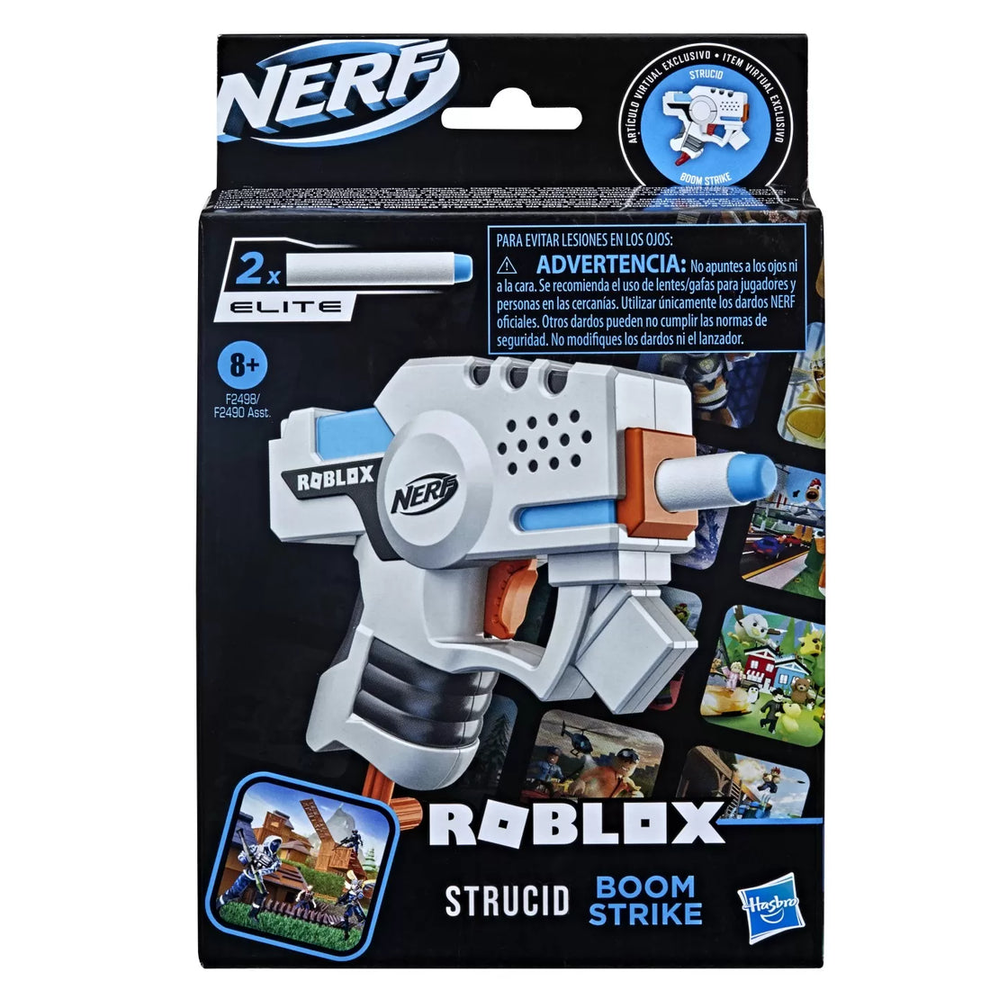 Nerf blaster roblox microshots strucid boom strike