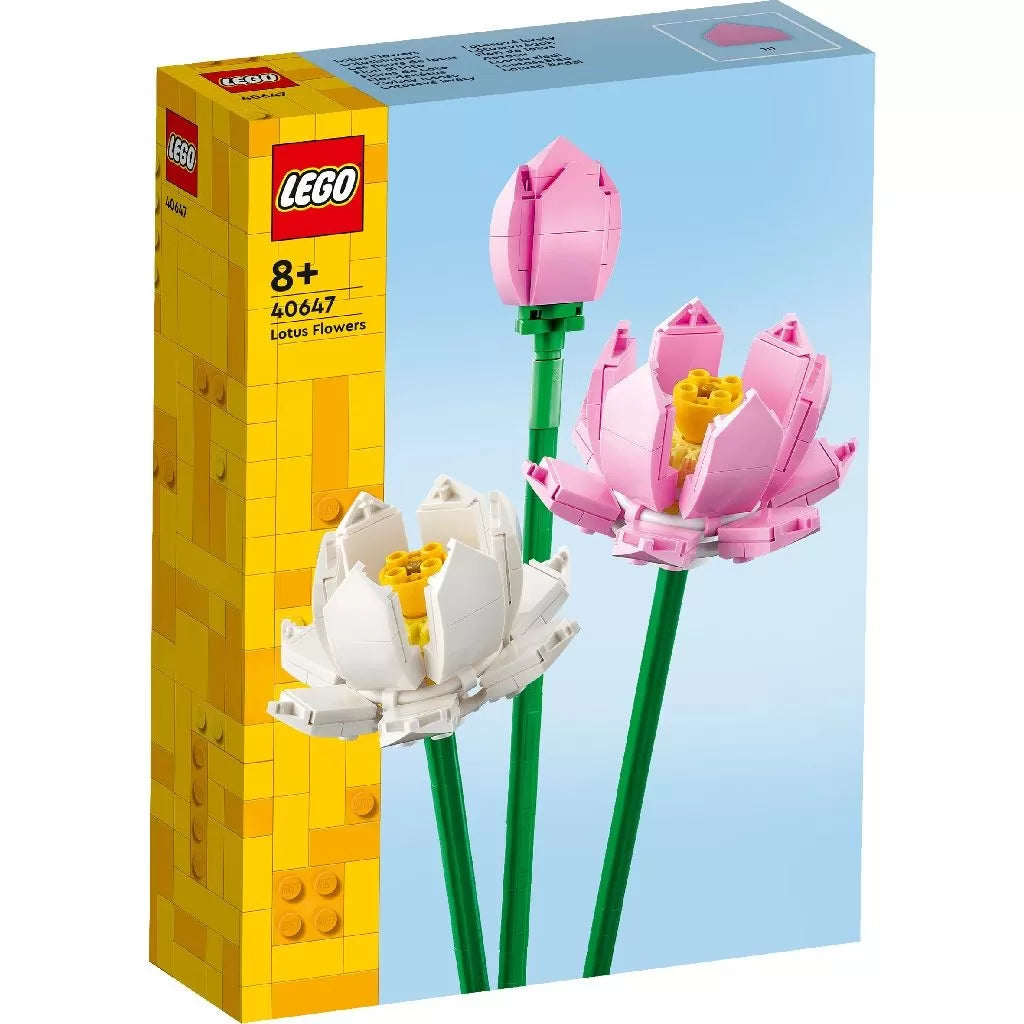 Lego flowers flori de lotus 40647