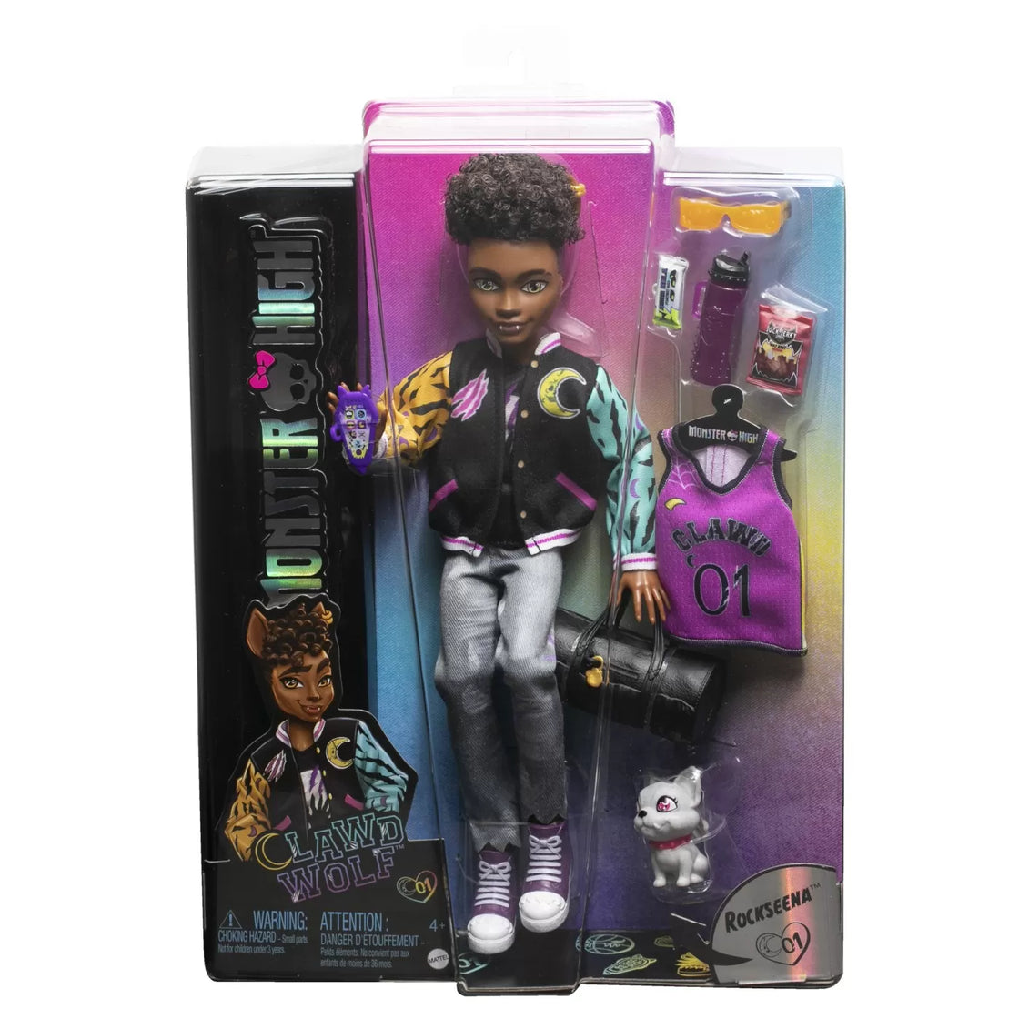 Monster high papusa clawd wolf