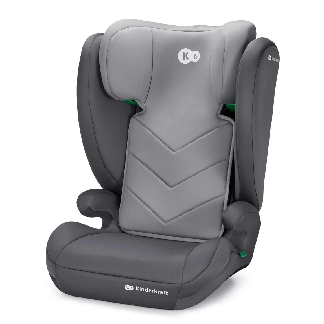 Scaun auto kinderkraft i-spark, i-size 100-150 cm, grey