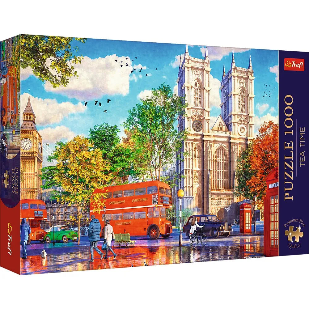 Puzzle trefl 1000 premium plus tea time vedere din londra
