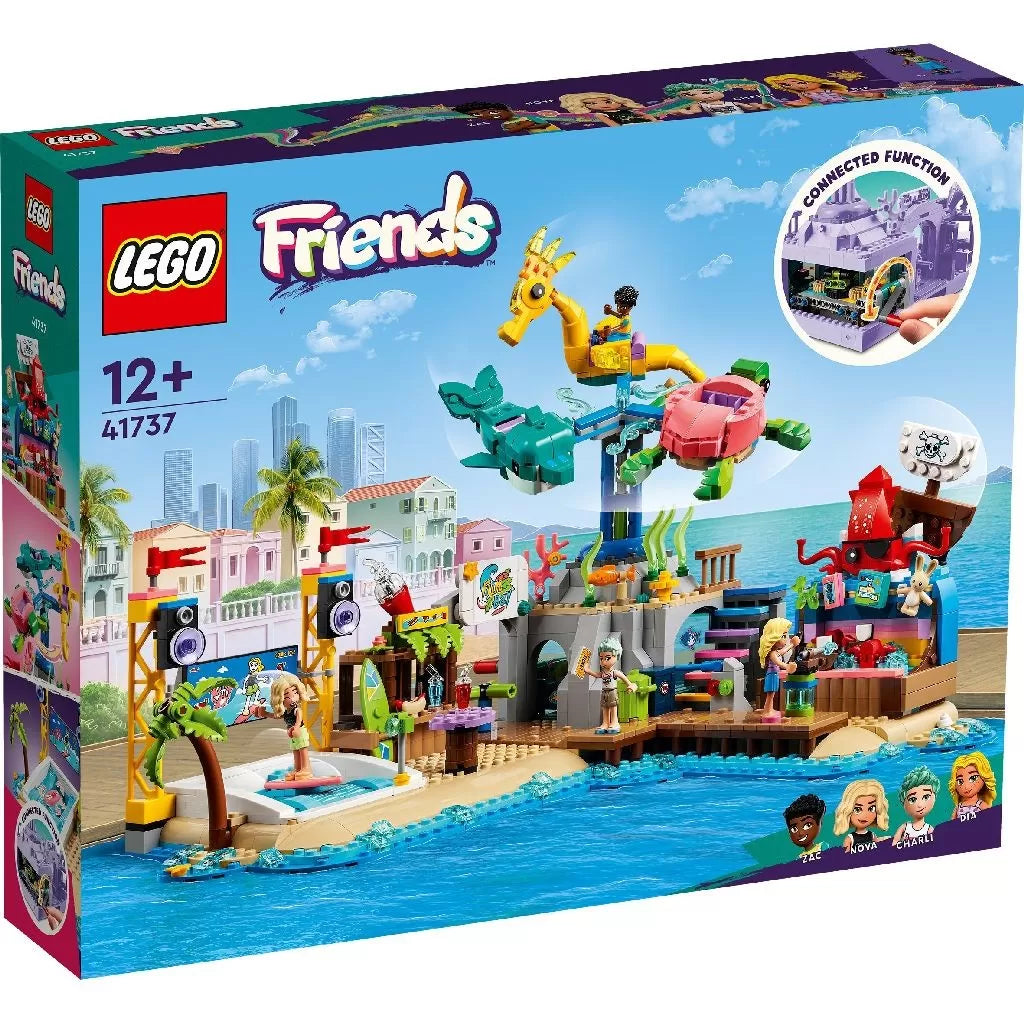 Lego friends parc de distractii pe plaja 41737