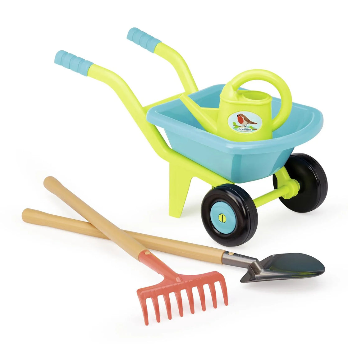 Ecoiffier set roaba cu ustensile de gradina