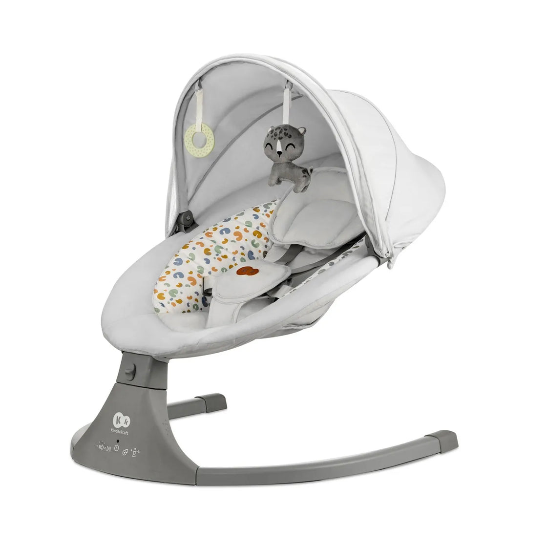 Leagan electric kinderkraft lumi 2, light grey