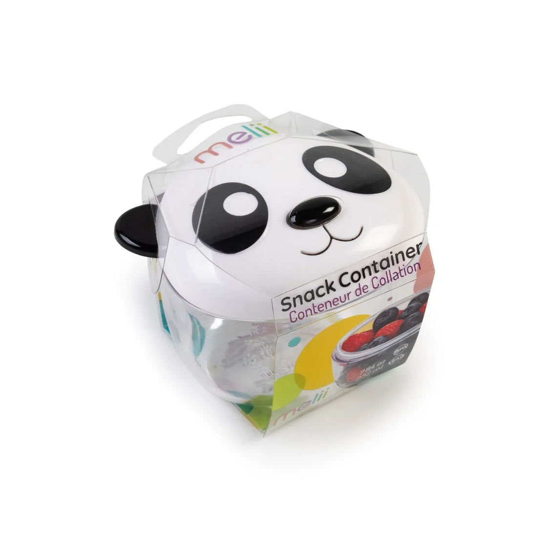 Recipient hrana bebe cu capac, melii, model panda