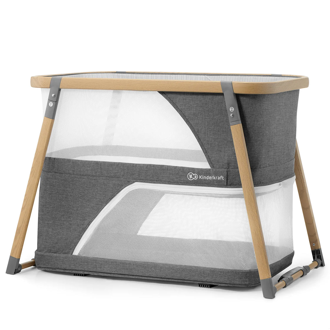 Patut travel kinderkraft sofi, 4 in 1, grey