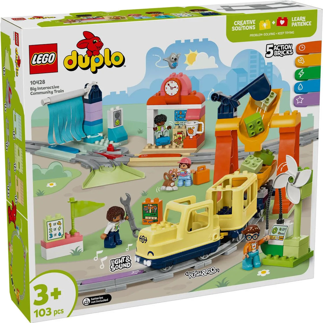 Lego duplo tren comunitar interactiv 10428