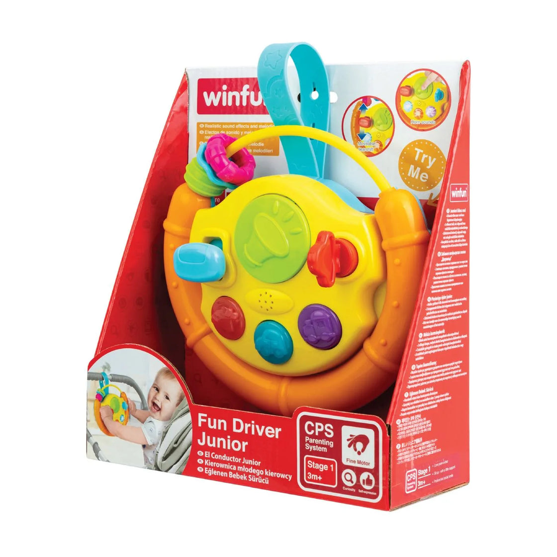 Winfun jucarie volan cu activitati
