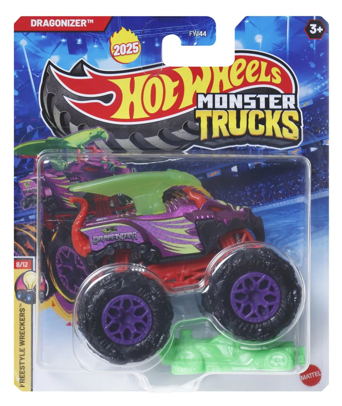 Hot wheels monster truck masinuta dragonizer scara 1:64