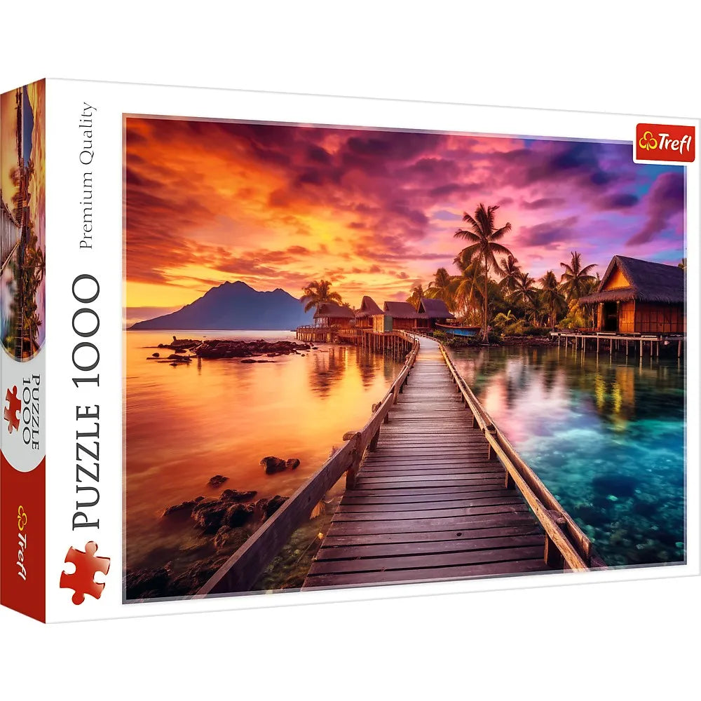 Puzzle trefl 1000 insula paradisului