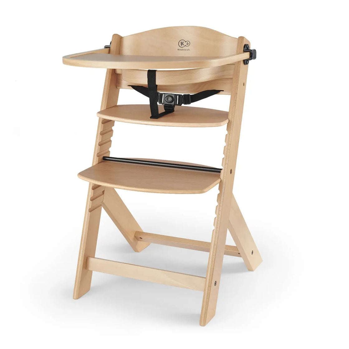Scaun de masa kinderkraft enock, 3 in 1, lemn nature