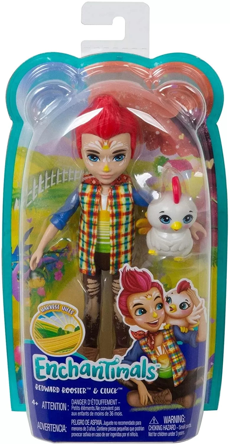 Enchantimals papusi si animalute redward rooster si cluck