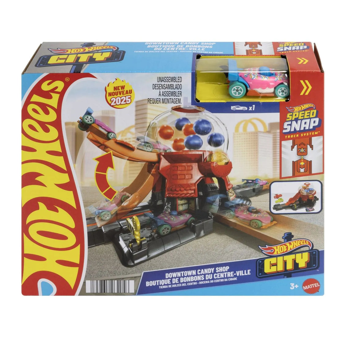 Hot wheels city magazin de bomboane